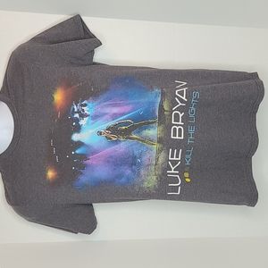 Luke Bryan  Kill The Lights Tour T-shirt shirt Small Concert